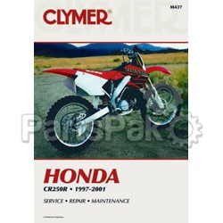 Clymer Manuals M437; Fits Honda Cr250 Motorcycle Repair Service Manual