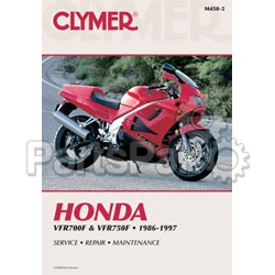 Clymer Manuals M4582; Fits Honda Vfr700F-750 Motorcycle Repair Service Manual