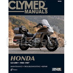 Clymer Manuals M504; Fits Honda Gl1200 Motorcycle Repair Service Manual; 2-WPS-27-M504