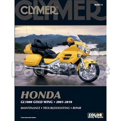 Clymer Manuals M5072; Fits Honda Gl1800 Motorcycle Repair Service Manual; 2-WPS-27-M507