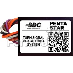 SDC 1007; Penta-Star Turn Signal Brake Light System 2-1/4X1-5/8X5/8-inch