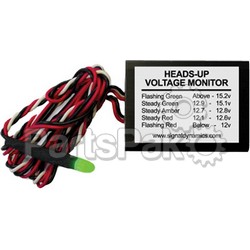 SDC 1050; Heads-Up Voltage Monitor 2-1/4X1-5/8-5/8-inch