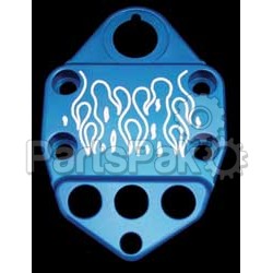Modquad HC1-BK; Handlebar Clamp W / Key (Polished Logo); 2-WPS-28-41917
