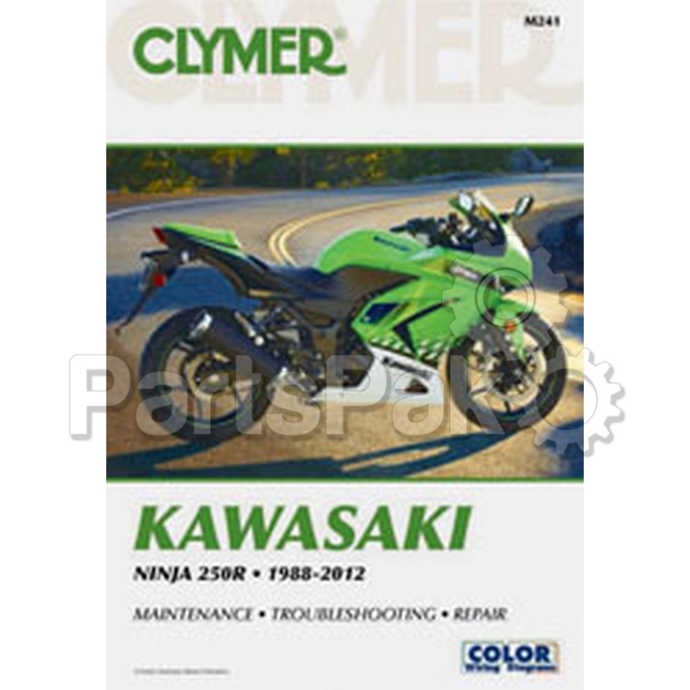 Clymer Manuals M241; Ninja 250 Motorcycle Repair Service Manual