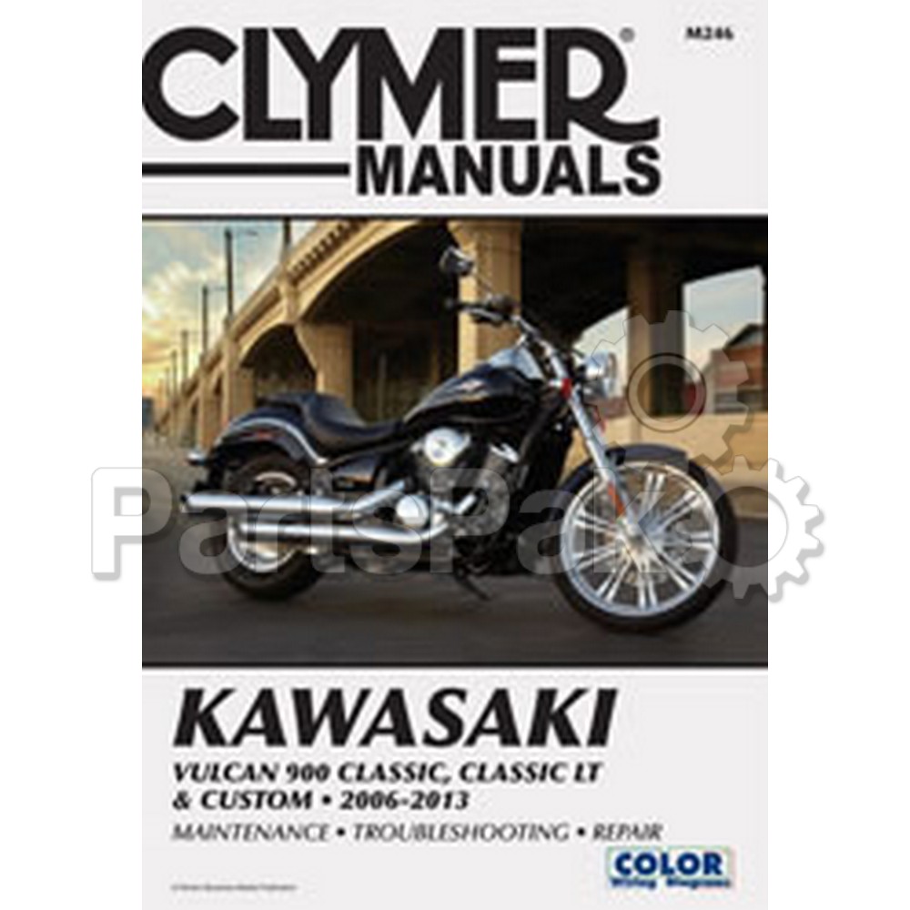 Clymer Manuals M246; Repair Manual Fits Kawasaki Vulcan 900