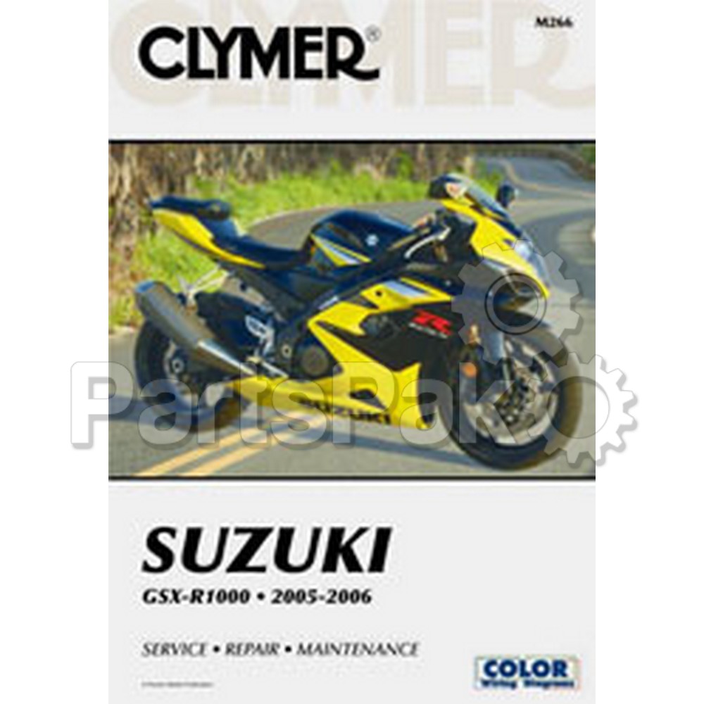 Clymer Manuals M266; Fits Suzuki Gsx-R1000 Motorcycle Repair Service Manual