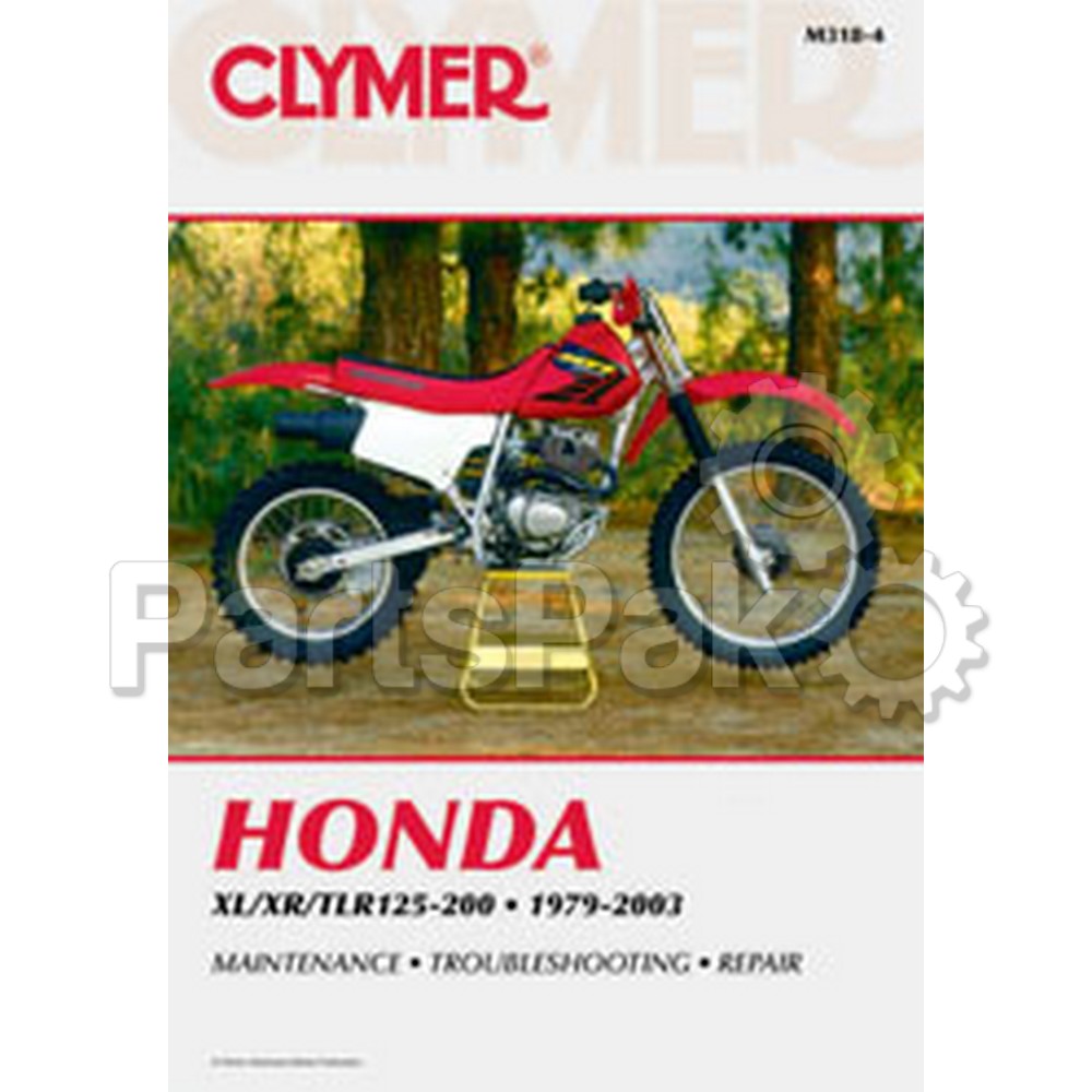 Clymer Manuals M3184; Fits Honda Xl / Xr125-200 Motorcycle Repair Service Manual