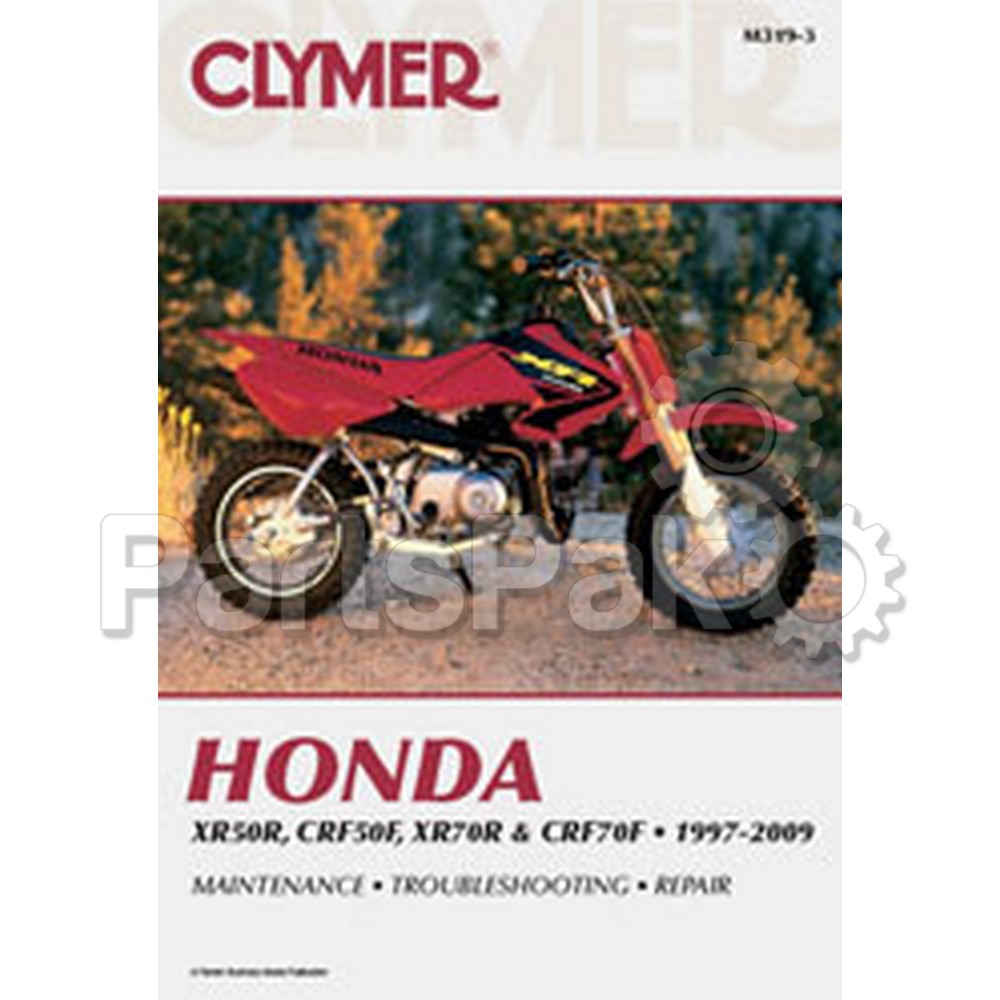 Clymer Manuals M3193; Fits Honda Xr50R / Xr70R Motorcycle Repair Service Manual
