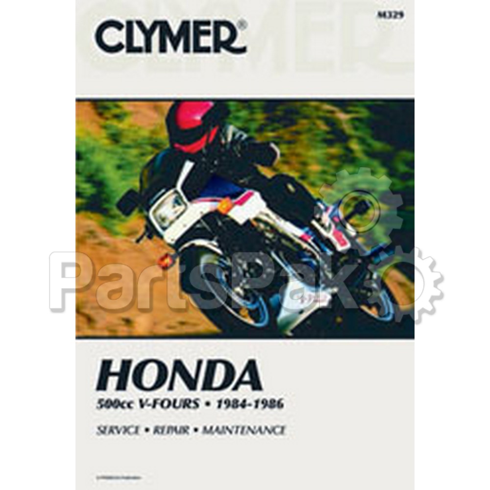 Clymer Manuals M329; Fits Honda 500Cc V4 Motorcycle Repair Service Manual