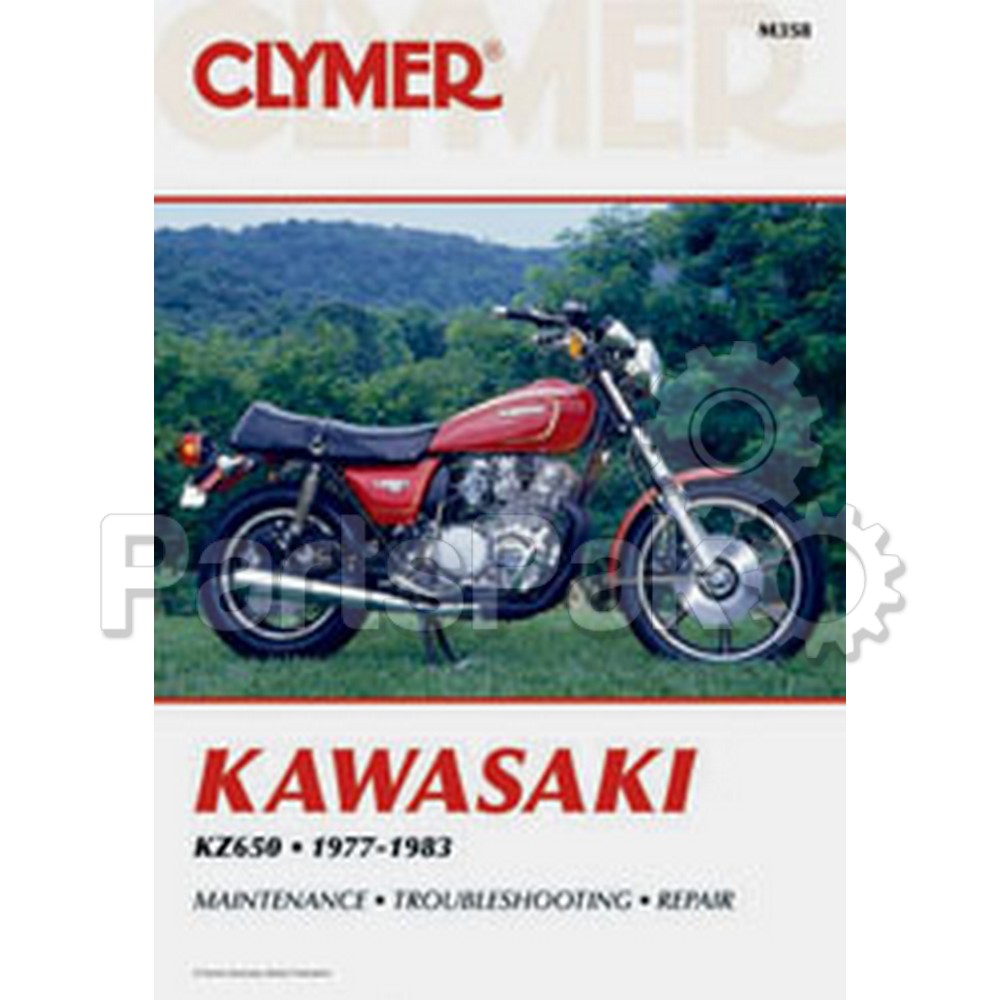 Clymer Manuals M358; Fits Kawasaki Kz650 Motorcycle Repair Service Manual