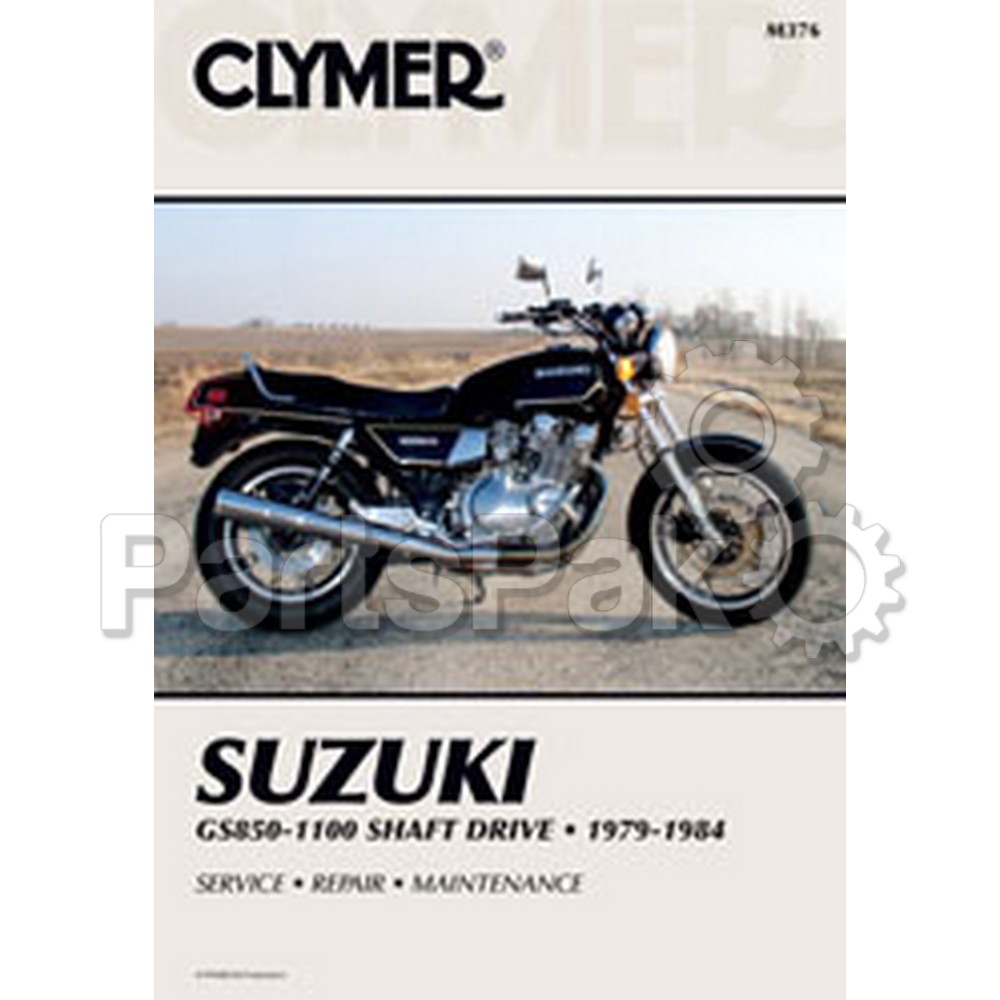 Clymer Manuals M376; Fits Suzuki Gs850/1000/1100 Motorcycle Repair Service Manual