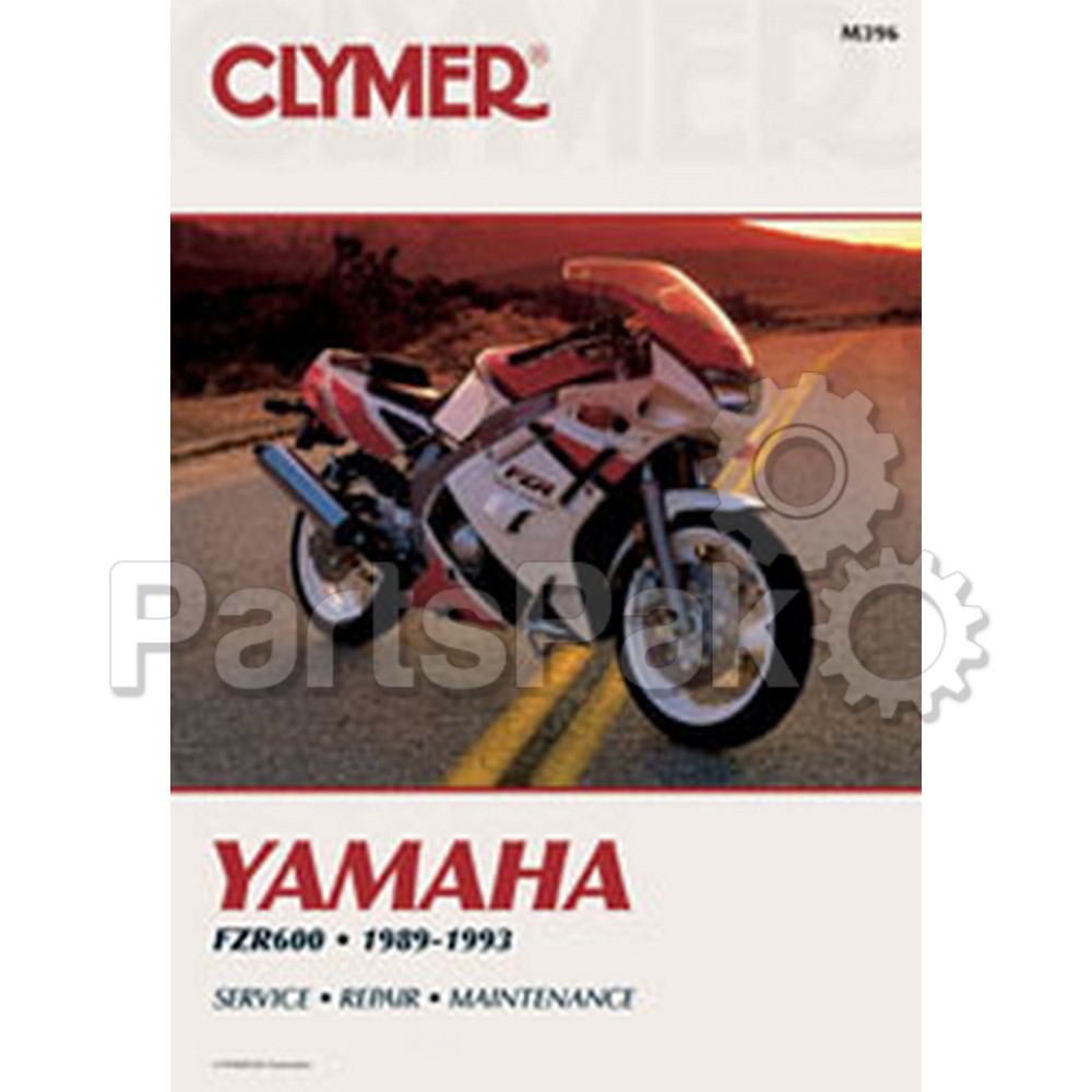 Clymer Manuals M396; Fits Yamaha Fzr600 Motorcycle Repair Service Manual