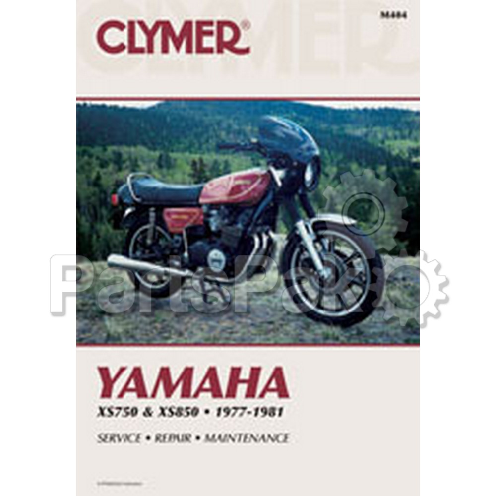 Clymer Manuals M404; Fits Yamaha Xs750/850 Motorcycle Repair Service Manual