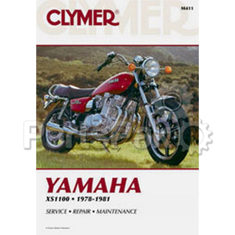 Clymer Manuals M411; Fits Yamaha Xs1100 Motorcycle Repair Service Manual