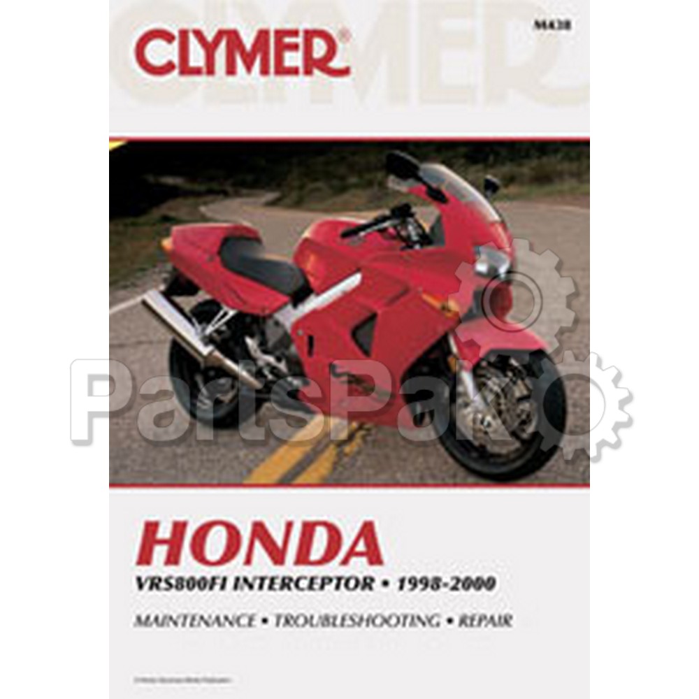 Clymer Manuals M438; Fits Honda Vfr800 Motorcycle Repair Service Manual