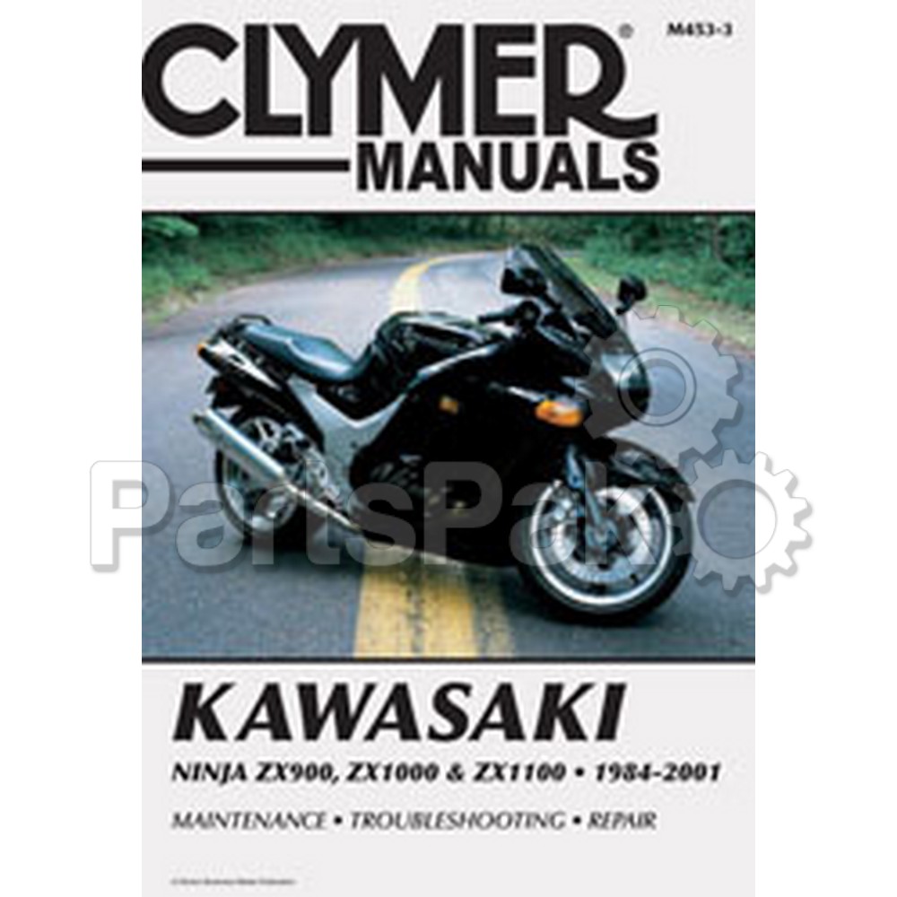 Clymer Manuals M4533; Fits Kawasaki 900-1000 Ninja Motorcycle Repair Service Manual