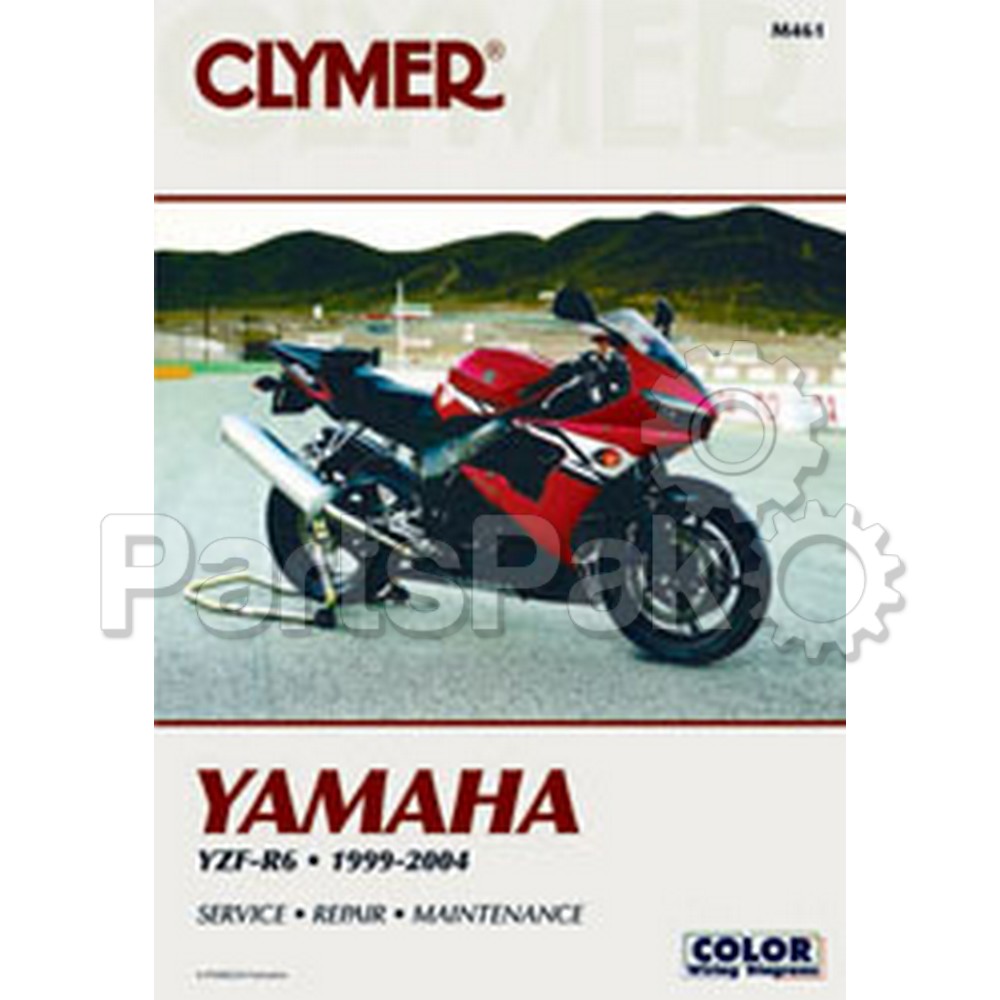 Clymer Manuals M461; Fits Yamaha Yzf-R6 Motorcycle Repair Service Manual