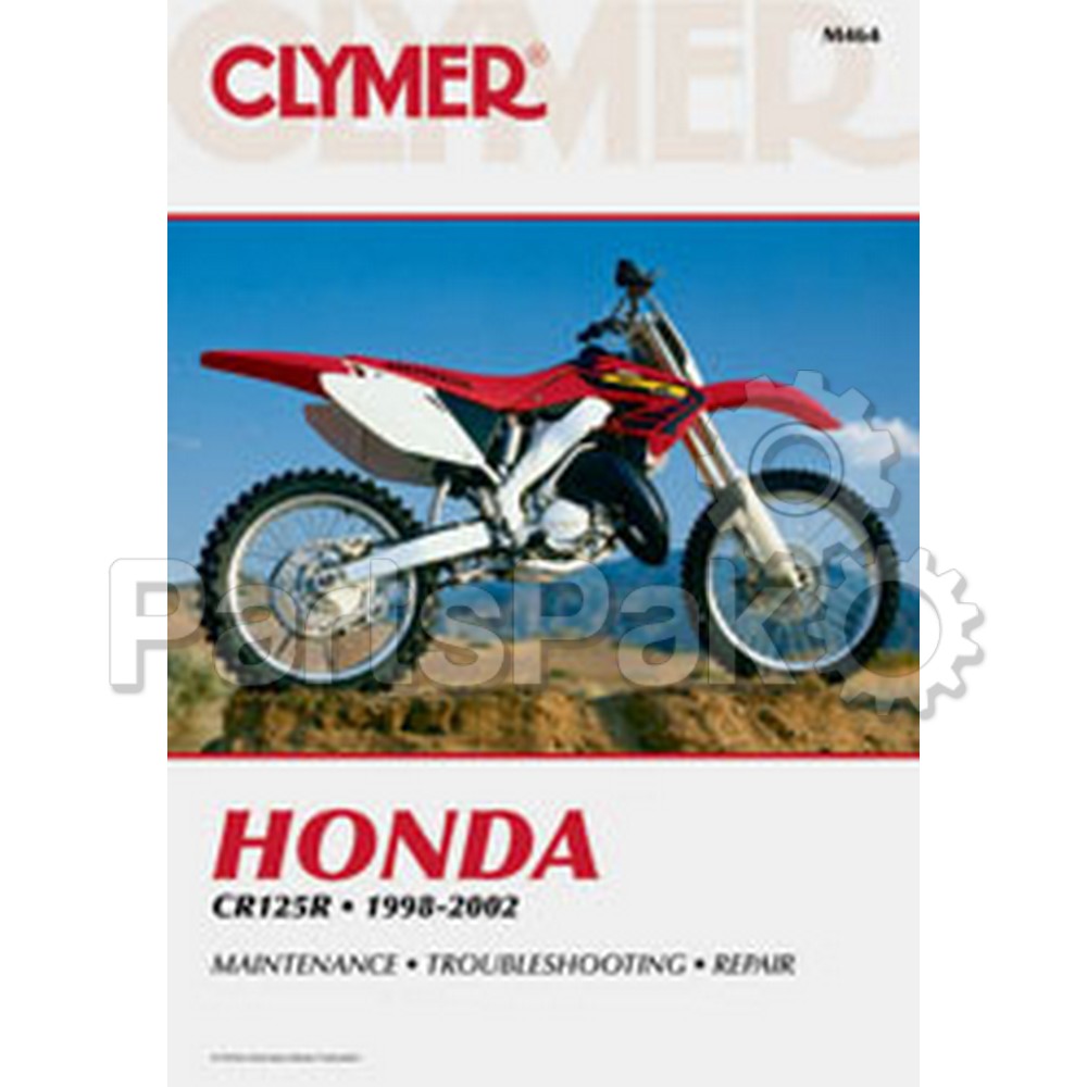 Clymer Manuals M464; Fits Honda Cr 125 Motorcycle Repair Service Manual