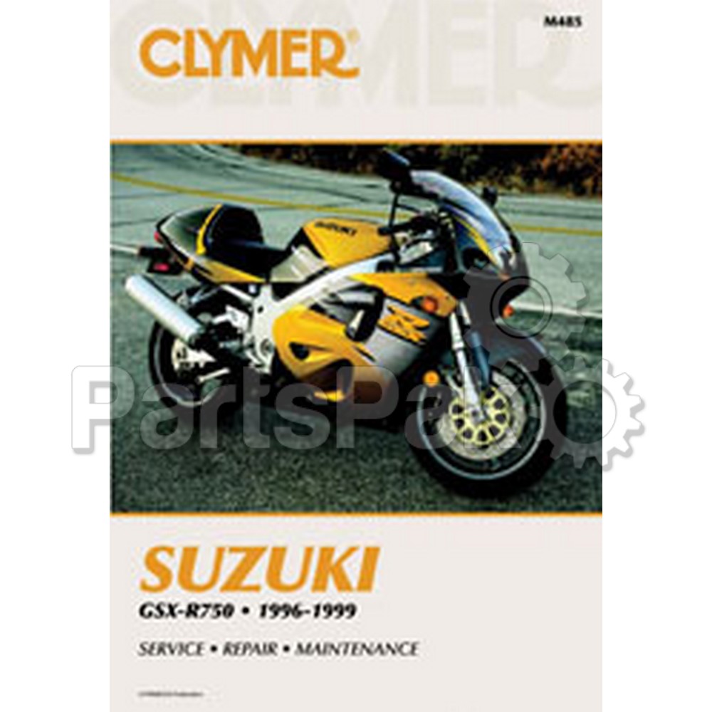 Clymer Manuals M485; Fits Suzuki Gsx-R750 Motorcycle Repair Service Manual