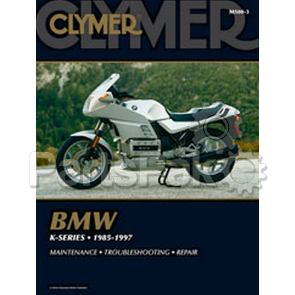 Clymer Manuals M5003; BMW K-Series Motorcycle Repair Service Manual