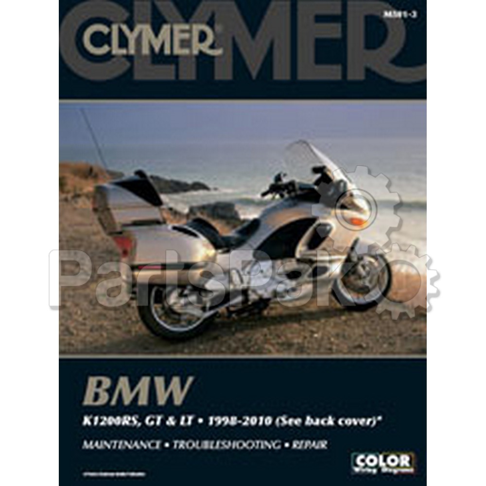 Clymer Manuals M501-3; BMW K1200Rs / Gt / Lt Motorcycle Repair Service Manual