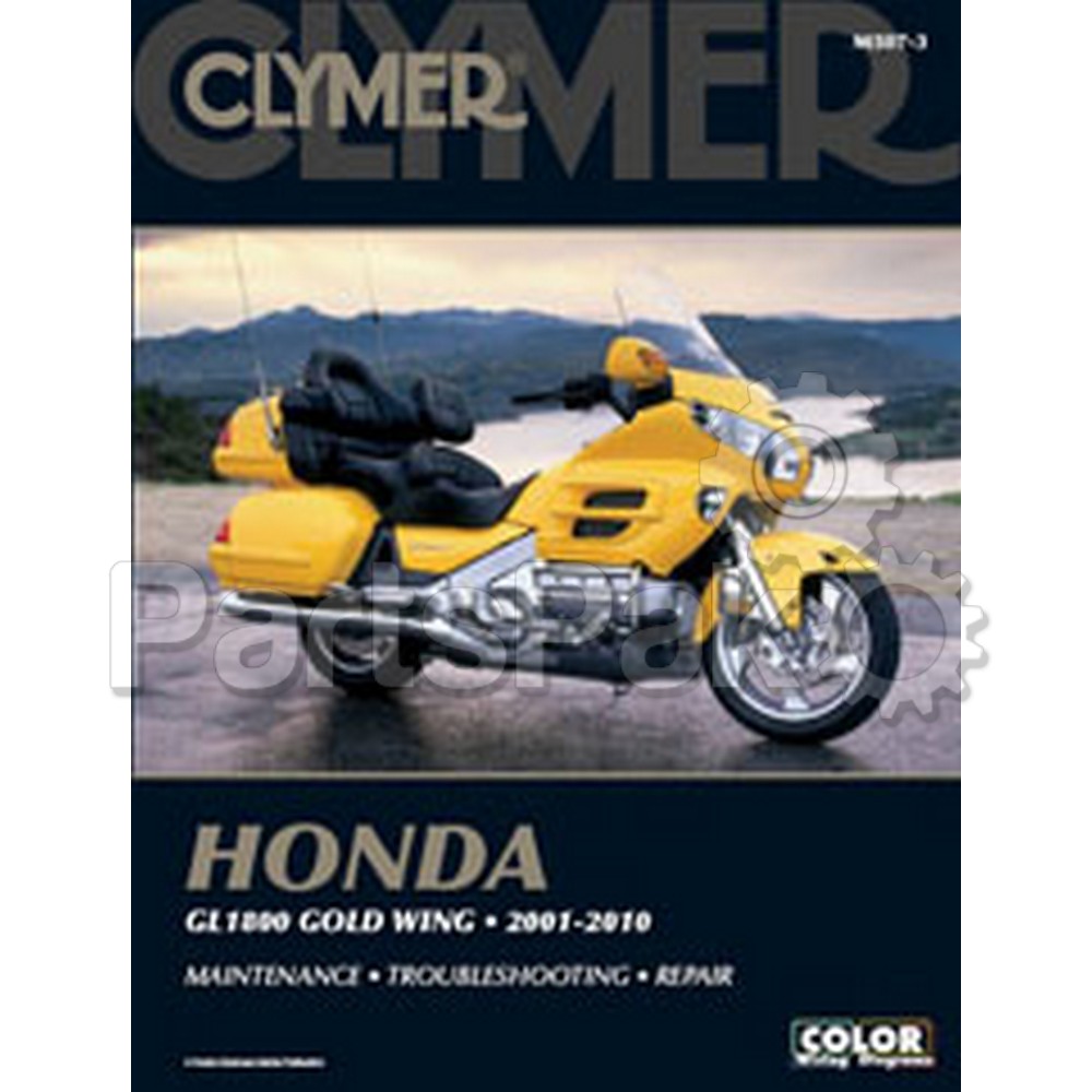 Clymer Manuals M5072; Fits Honda Gl1800 Motorcycle Repair Service Manual