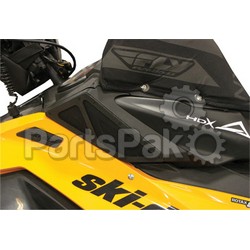 Skinz SDIK410-BR-BK; Intake Shields Fits Ski-Doo Fits SkiDoo