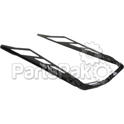 Skinz NXPRB100-FBK; Nxt Lvl Rear Bumper Black / White Fits Artic Cat 153 Proclimb Snowmobile