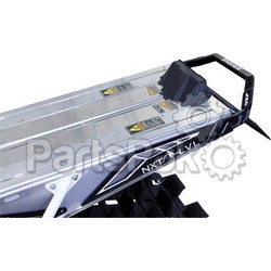 Skinz NXPRB200-FBK/BLK; Nxt Lvl Rear Bumper Flat Blk P Ol Pro Snowmobile