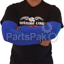 Missing Link APBLES; Armpro Sleeves Solid Blue Xs