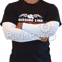 Missing Link APWT-L; Armpro Sleeves Solid White L