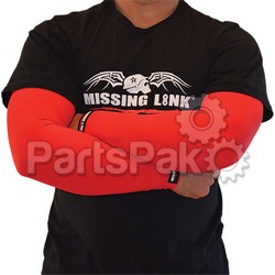 Missing Link APRD-M; Armpro Sleeves Solid Red M