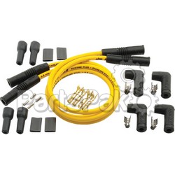 Accel 170082; 4 Plug Wire Set 8.8-mm Yellow