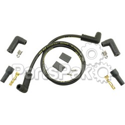 Accel 173083K; 2 Plug Wire Set 8.8-mm Black; 2-WPS-274-0126