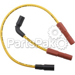 Accel 171110Y; Stainless Steel Spiral Core Spark Plug Wire Set 8.0-mm Yellow