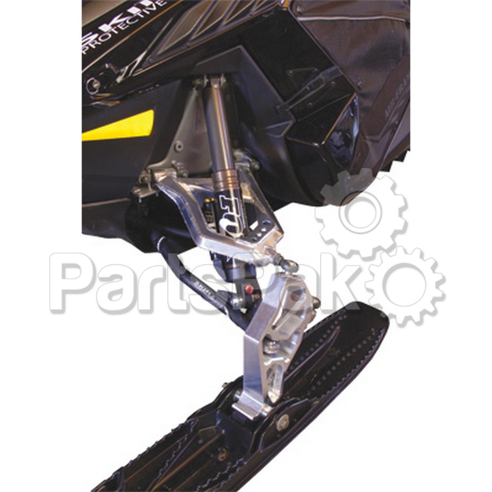 Skinz PAA200-FBKER; A-Arms W / Evol Shocks Pol Flat Black Pro Rmk 37-inch Snowmobile