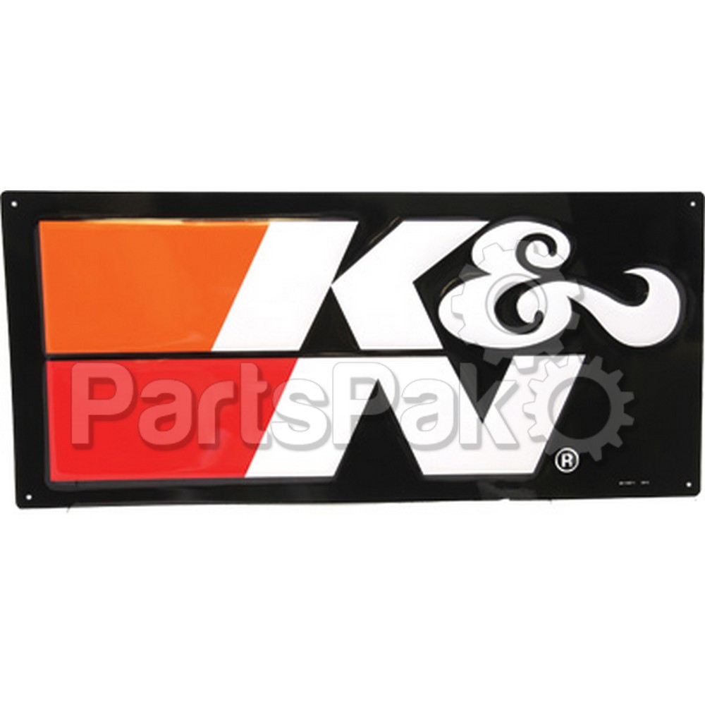 K&N 89-11837-1; Metal Sign