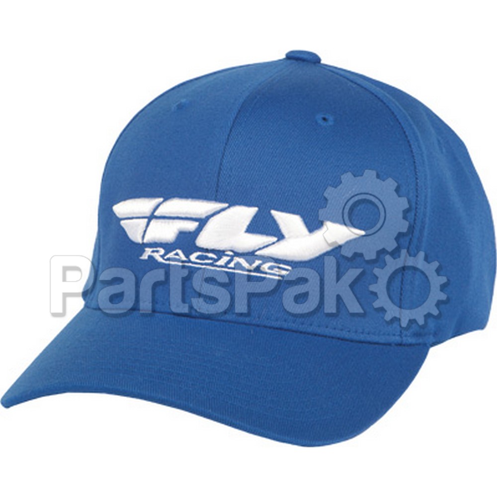 Fly Racing 351-0381L; Podium Hat Blue L-Xl