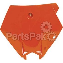 Acerbis 2070930237; Front Number Plate (Ktm Orange; 2-WPS-1521-5884