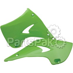 Acerbis 2043690006; Radiator Scoop (Green)