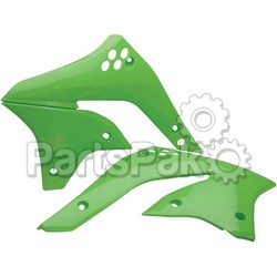 Acerbis 2043750006; Radiator Scoop (Original Green; 2-WPS-1591-0303