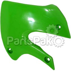 Acerbis 2043730006; Radiator Scoop (Green); 2-WPS-1591-9503