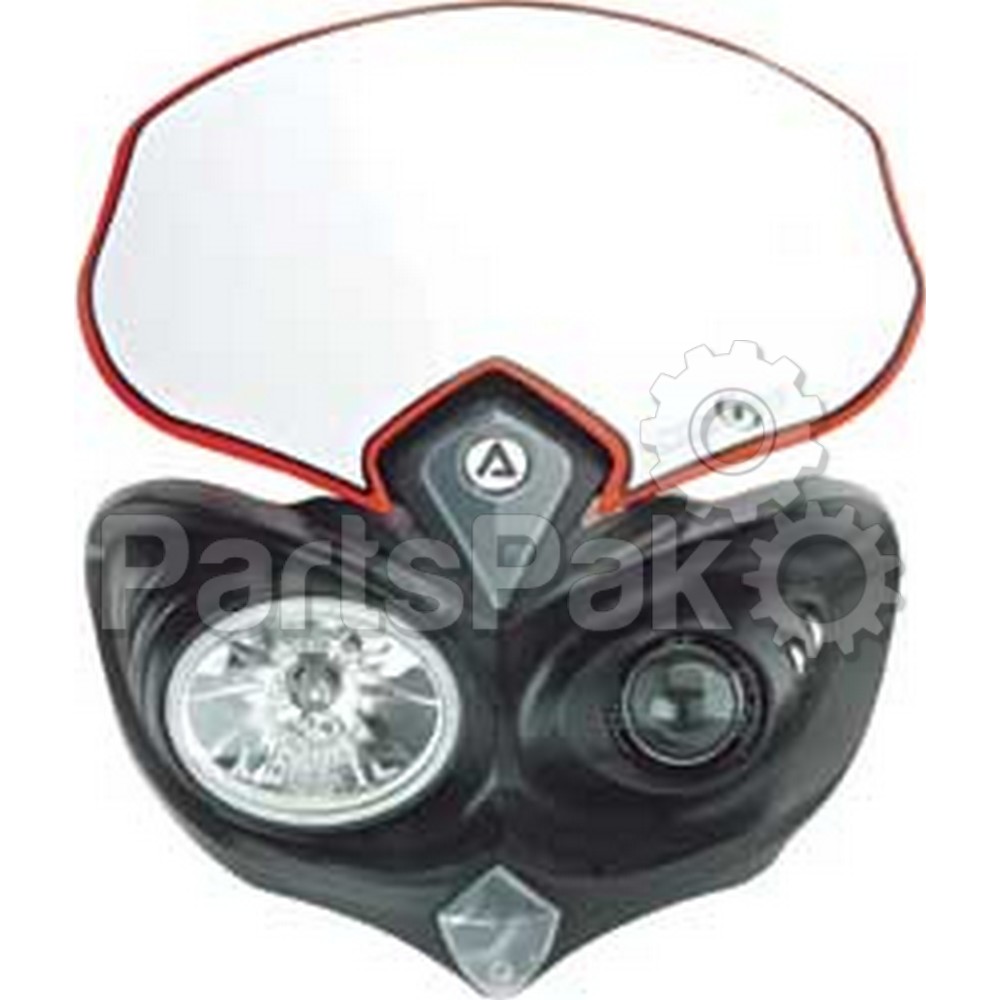 Acerbis 2042730012; Cyclops Spot Sealed Beam Lense 12V 55W