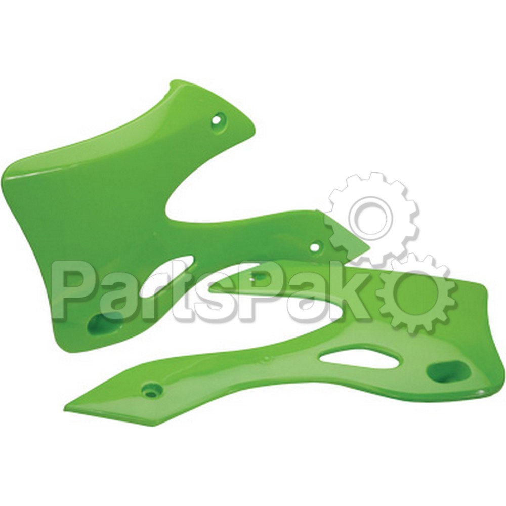 Acerbis 2071340006; Radiator Scoop (Green)