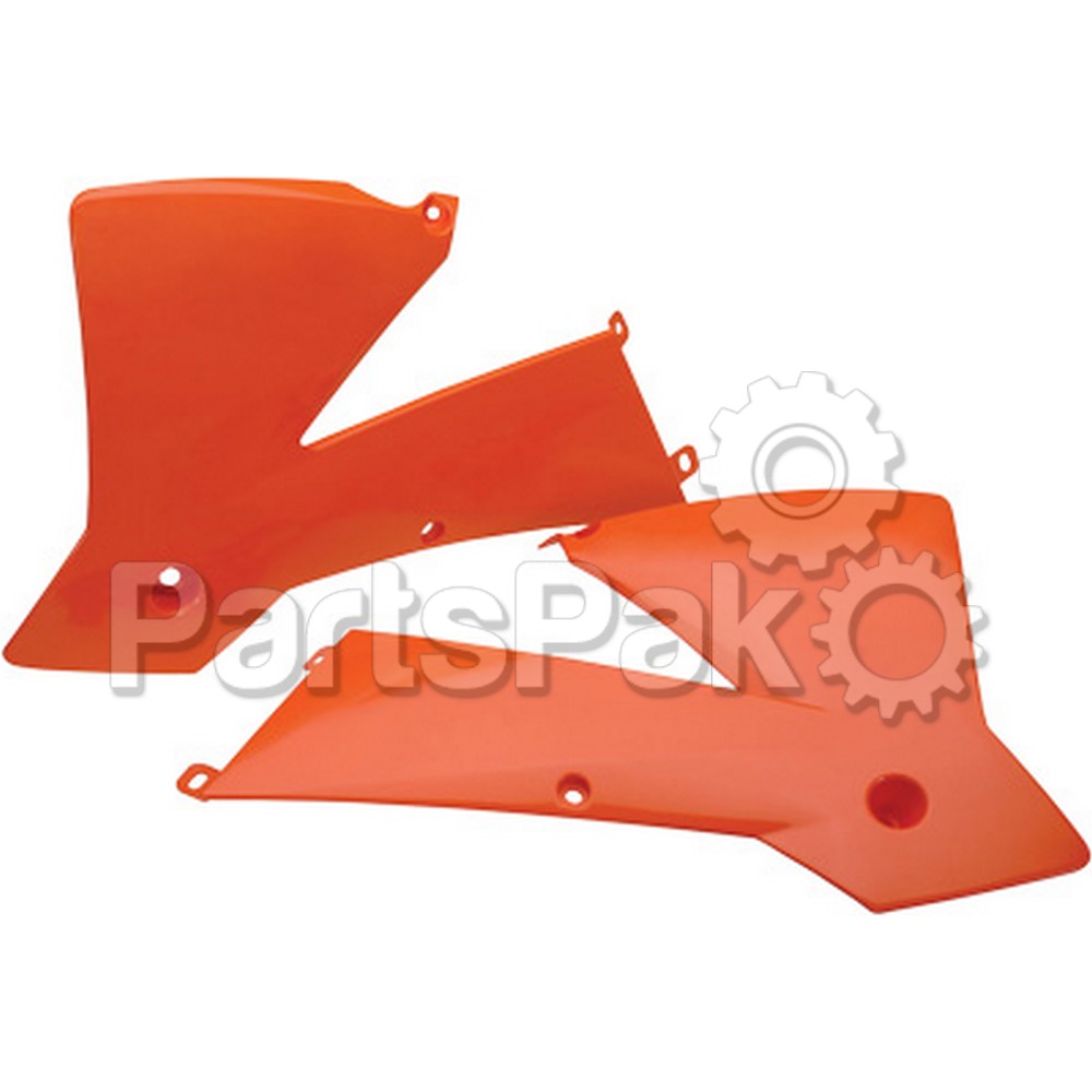Acerbis 2071380237; Radiator Scoop (Ktm Orange)