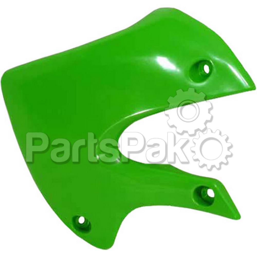 Acerbis 2043770006; Radiator Scoop (Green)