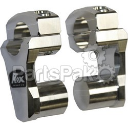 Rox 1R-P2PP; Elite Series Pivot Handlebar Riser 2-inch (Natural); 2-WPS-44-83477