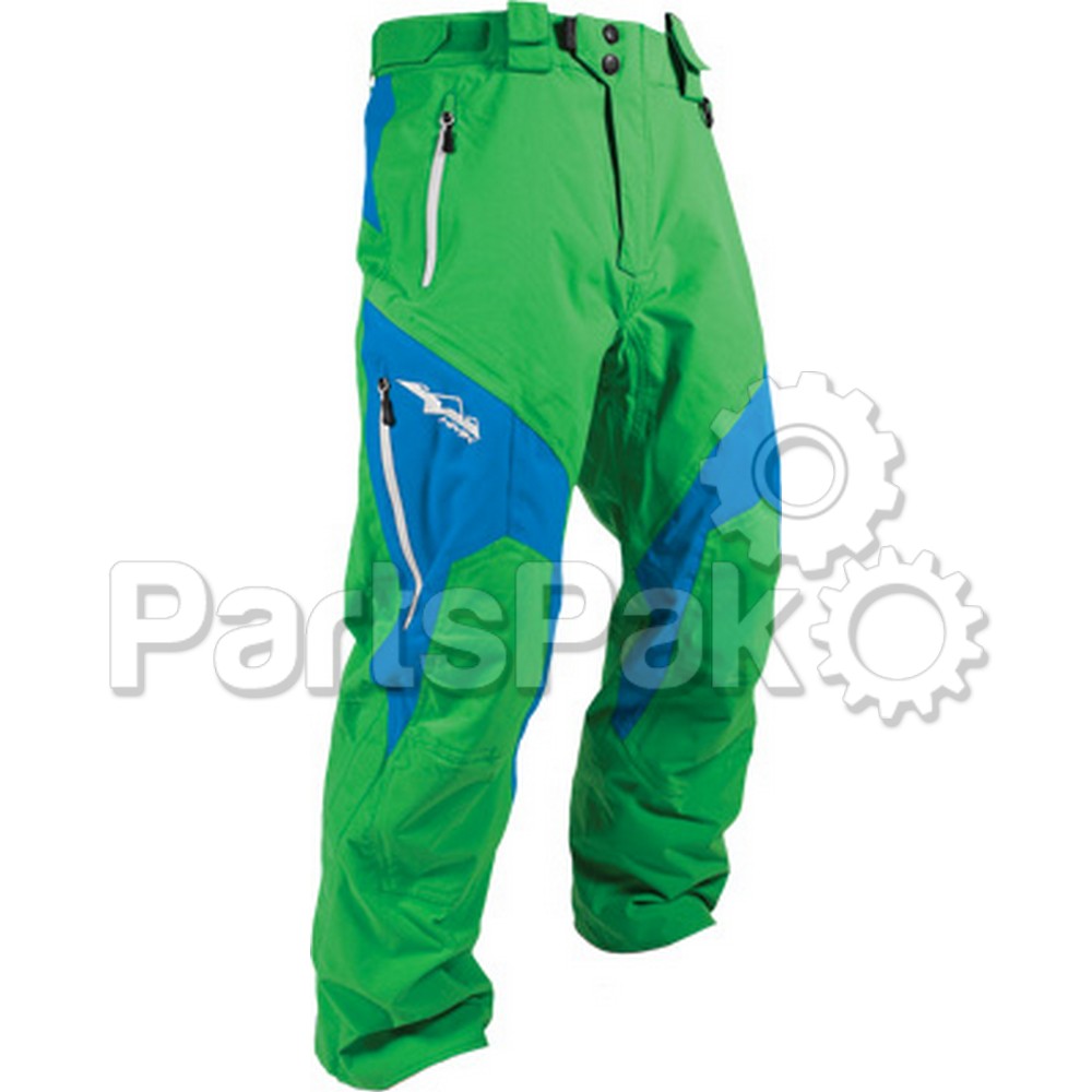 HMK HM7PPEA2GBXS; Peak 2 Pants Green / Blue Xs