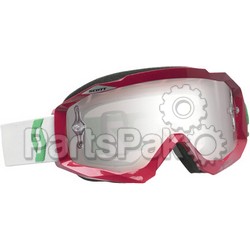 Scott 217782-4054269; Hustle Goggle Rubine Red / White W / Silver Chrome Lens