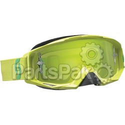 Scott 221330-2881279; Tyrant Goggle Lime Green W / Green Chrome Lens